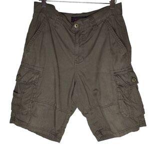 SP Active Y2K Olive Green Cargo Shorts